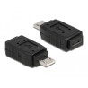 Adapter USB micro A+B gniazdo / micro A wtyk Delock 65032