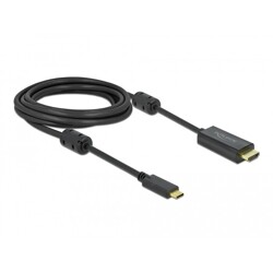Aktywny kabel USB-C do HDMI - DP Alt Mode 4K 60Hz 3m Delock 85971