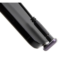 Adapter USB-C 180° kątowy 40Gbps PD 3.1 240W męsko-żeński U-kształt 8K 60Hz metal Delock 60737