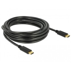 Kabel USB 2.0 typ C - typ C 4m 3A Delock 83868