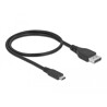 Kabel DP USB-C do DisplayPort 8K 60Hz 50cm z certyfikatem Delock 86037