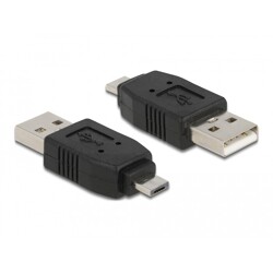 Adapter USB micro A wtyk - USB A wtyk Delock 65037