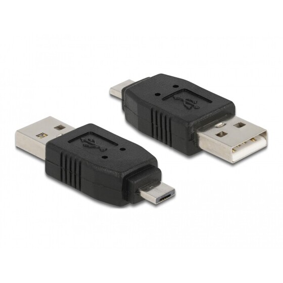 Adapter USB micro A wtyk - USB A wtyk Delock 65037