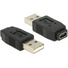 Adapter USB 2.0 A wtyk - mini USB B 5-pin. gniazdo Delock 65094