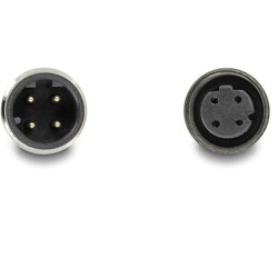 Przewód adapter M12 D-coded 4-pin męski-żeński PUR TPU 5m Delock 80409