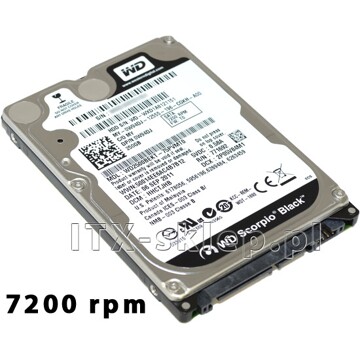 Western Digital Scorpio Black 250GB 2.5" SATA II 7200 16MB WD2500BEKT