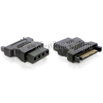 Adapter przejściówka IDE Molex-SATA zasilanie do dysku