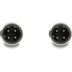 Przewód adapter M12 D-coded 4-pin męski-męski PUR TPU 1m Delock 80416