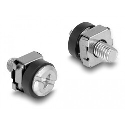 Komplet śrub do szafy Rack 20 elementów srebrny Delock 42420