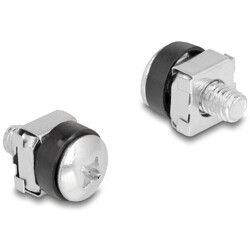 Komplet śrub do szafy Rack 10" i 19" 100 elementów srebrny Delock 42432