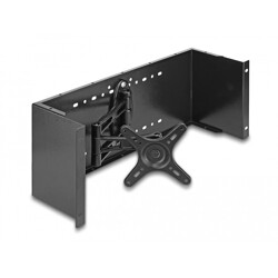 Uchwyt monitora 19" czarny Delock 42629