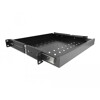 Półka wysuwana do szafy Rack 19&quot; 1U czarna Delock 42631