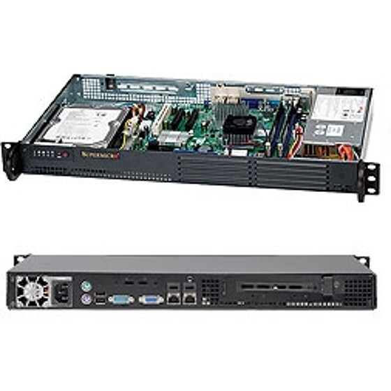 SuperMicro 502L-200B 1U mini-ITX