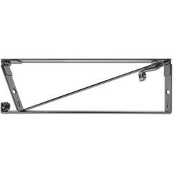 Uchwyt ścienny do szafy Rack 19" 3U składany czarny Delock 43377