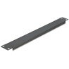 Osłona - zaślepka do szafy Rack 19" 1U czarna Delock 66289