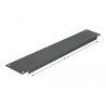 Osłona - zaślepka do szafy Rack 19" 2U czarna Delock 66290