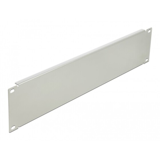 Osłona - zaślepka do szafy Rack 19" 2U szara Delock 66534