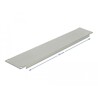 Osłona - zaślepka do szafy Rack 19" 2U szara Delock 66534