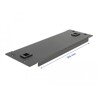 Osłona - zaślepka do szafy Rack 10" 2U czarna Delock 66578