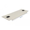 Osłona - zaślepka do szafy Rack 10&quot; 2U szara Delock 66631