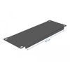 Osłona - zaślepka do szafy Rack 10&quot; 2U czarna Delock 66661
