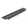 Kratka wentylacyjna do szafy Rack 10&quot; pionowe szczeliny 1U czarna Delock 66668