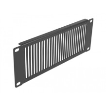 Kratka wentylacyjna do szafy Rack 10" pionowe szczeliny 2U czarna Delock 66669