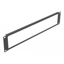 Kratka wentylacyjna do szafy Rack 19" z otworem 2U czarna Delock 66675