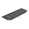 Kratka wentylacyjna do szafy Rack 10" poziome szczeliny 2U czarna Delock 66840