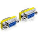 Adapter przejściówka RS-232 DB9F żeńsko-żeński F-F 1:1