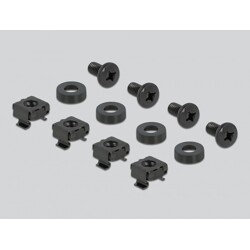 Półka 10" do szafy Rack 1U szara Delock 66854