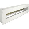 Listwa wyłącznikowa 19&quot; z pokrywą i szyną DIN 3U metaliczna szara Delock 67034