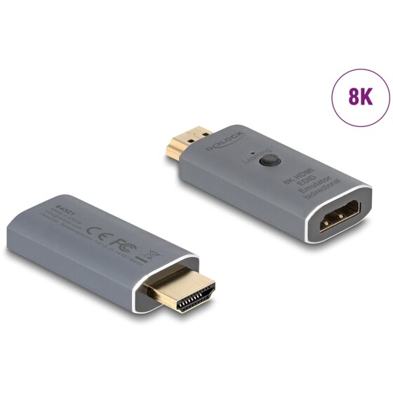 Emulator HDMI EDID 8K dwukierunkowy Delock 64321