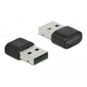 Adapter USB Bluetooth 4.2 + Dualband WLAN ac/a/b/g/n 433 Mbps Delock 61000