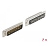 Złącze D-Sub HD 50-pin. męskie metalowe do lutowania 2 szt. Delock 66705