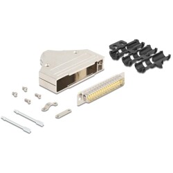 Złącze D-Sub 37-pin. męskie z metalową obudową Delock 67136