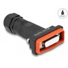 Złącze D-Sub HD 26-pin. żeńskie z wodoodporną obudową IP67 Delock 87809
