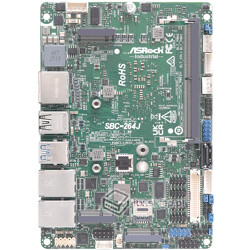ASRock SBC-264J 3,5" Intel Alder Lake-N N97 DDR5 2x HDMI VGA 2xLAN 9-36V DC