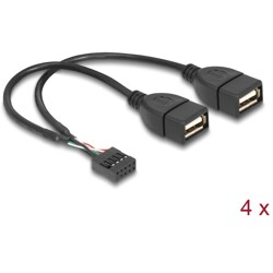 Hub 8-portowy USB 2.0 Delock 61072