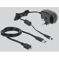 Hub 3x USB 3.0 + 1x Gigabit LAN 10/100/1000 Mbps Delock 62431