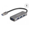 Hub 4-portowy USB 5Gbps z USB-A boczne porty USB-A Delock 63171