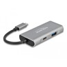 Zewnętrzny hub USB 10Gbps USB-C z 3x USB-A + 1x USB-C Delock 63261