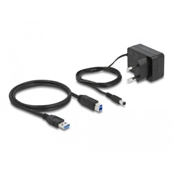 Hub USB 5Gbps 4x USB + port ładowania z przełącznikiem i podświetleniem Delock 63262