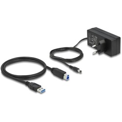 Hub USB 5Gbps 4x USB + port ładowania + USB-C PD 3.0 z przełącznikiem i podświetleniem Delock 63263