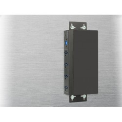 Zewnętrzny przemysłowy hub 4x USB 3.0-A ochrona ESD 15kV Delock 63309