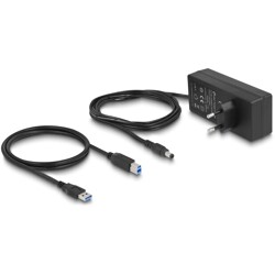 Hub zewnętrzny USB 5Gbps 10 portowy + przełącznik Delock 63670