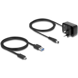 Hub zewnętrzny USB 3.2 4 porty 10Gbps Delock 64053