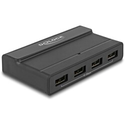 Hub zewnętrzny USB 3.2 4 porty 10Gbps Delock 64053