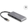 Hub 4-portowy USB-C 10Gbps 2x USB-A + 2x USB-C Delock 64111