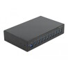 Hub do szafy Rack 10" 1U 10x USB 3.2 Gen 1 typ A Delock 64112